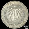 Image 1 : 1940-M Mexico Silver Peso Cap & Ray UNCIRCULATED