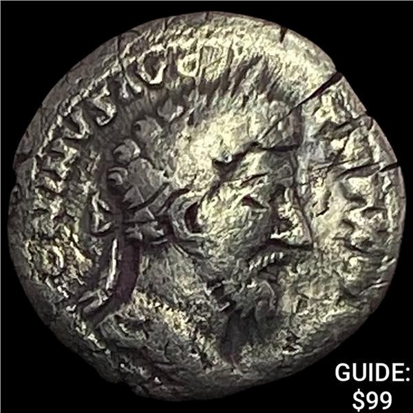 177-192 Roman Commodus Silver Denarius NEARLY UNCIRCULATED