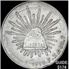 Image 1 : 1898Zs FZ Mexico Silver Peso UNCIRCULATED