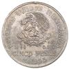Image 2 : 1953 Mexico Silver 5 Pesos CLOSELY UNCIRCULATED