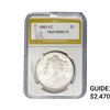 Image 1 : 1883-CC Morgan Silver Dollar PGA MS66 PL
