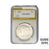 Image 1 : 1924 Silver Peace Dollar PGA MS65