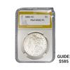 Image 1 : 1882-CC Morgan Silver Dollar PGA MS63