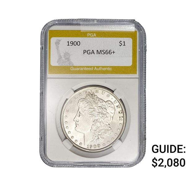 1900 Morgan Silver Dollar PGA MS66+