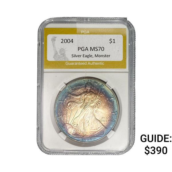 2004 Silver Eagle PGA MS70 Monster