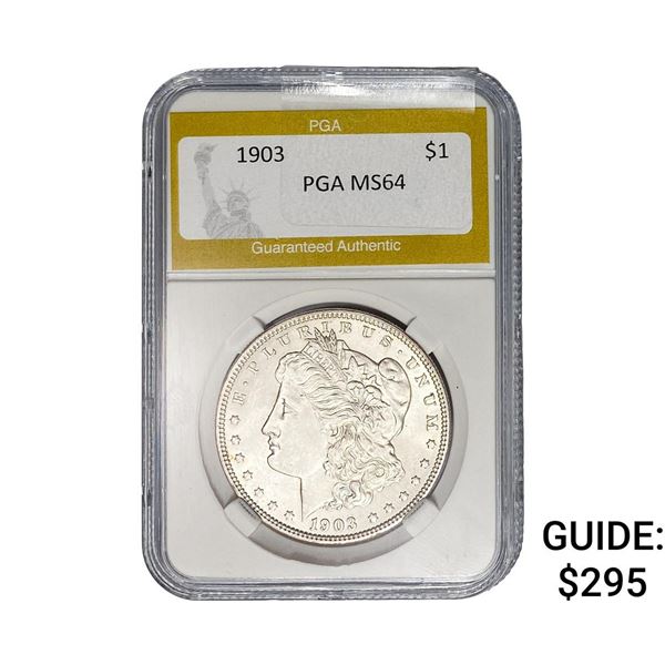 1903 Morgan Silver Dollar PGA MS64