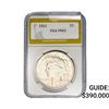Image 1 : 1921 Silver Peace Dollar PGA PR65