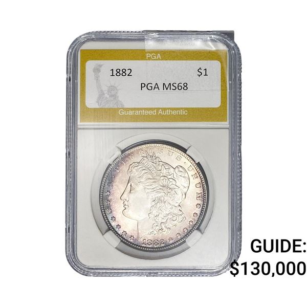 1882 Morgan Silver Dollar PGA MS68