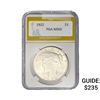 Image 1 : 1922 Silver Peace Dollar PGA MS65