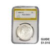 Image 1 : 1884-CC Morgan Silver Dollar PGA MS65+