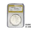 1887/6-O Morgan Silver Dollar PGA MS61