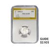 1942/1 Mercury Silver Dime PGA AU58