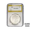 Image 1 : 1898 Morgan Silver Dollar PGA MS65