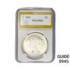 Image 1 : 1922 Silver Peace Dollar PGA MS66
