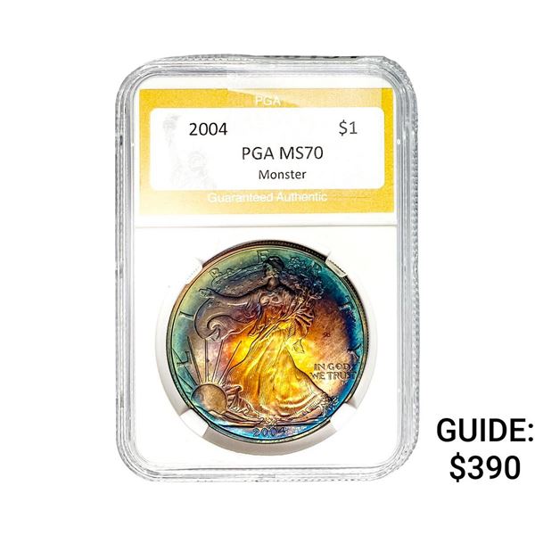 2004 Silver Eagle PGA MS70 Monster