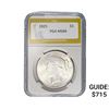 Image 1 : 1925 Silver Peace Dollar PGA MS66