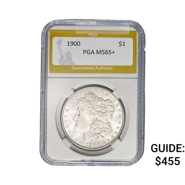 1900 Morgan Silver Dollar PGA MS65+