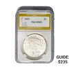 Image 1 : 1922 Silver Peace Dollar PGA MS65