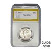 Image 1 : 1942 Washington Silver Quarter PGA MS67