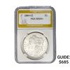Image 1 : 1884-CC Morgan Silver Dollar PGA MS64+