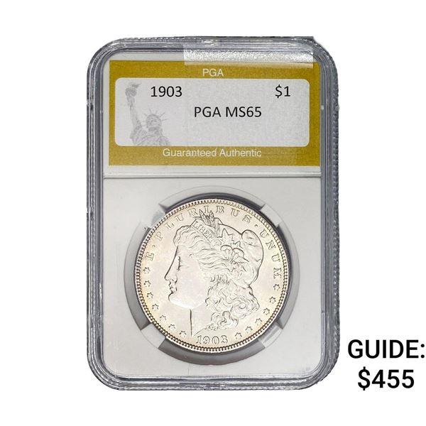 1903 Morgan Silver Dollar PGA MS65