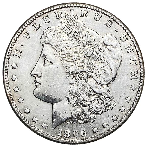 1896-S Morgan Silver Dollar AU
