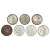 Image 1 : 1880-1900 Morgan Silver Dollar Lot [7 Coins] HIGH GRADE