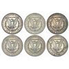 Image 2 : 1896-1904 Varied Date Morgan Sil Dollar Lot [6 Coins] HIGH GRADE