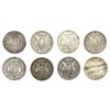 Image 2 : 1878-1902 Morgan Silver Dollar Lot [8 Coins] HIGH GRADE