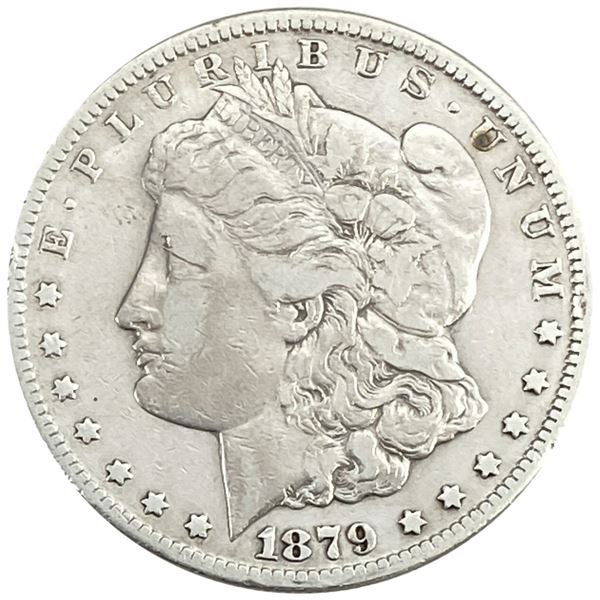 1879-CC Morgan Silver Dollar Fine