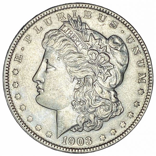 1903 Morgan Silver Dollar AU+