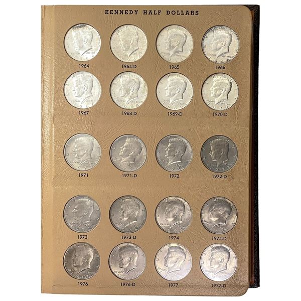 1964-2017 Complete Kennedy Half Dollar Set [120 Coins]