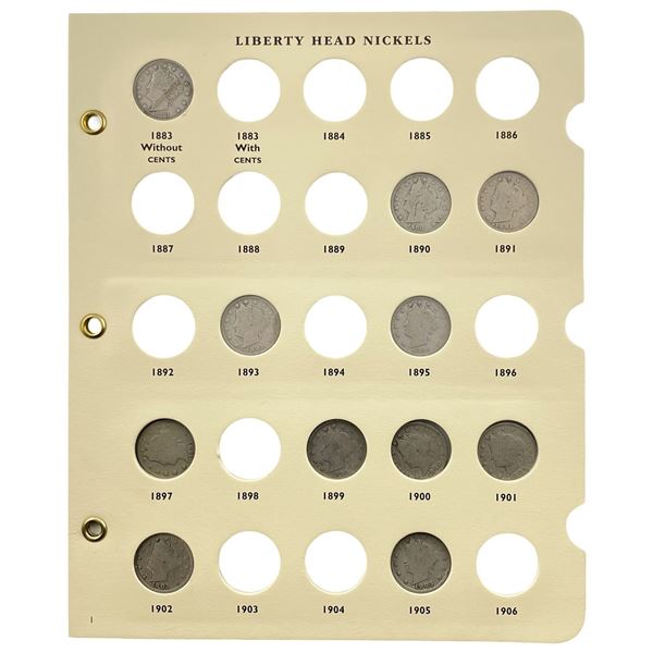 1883-1912 Barber Half Dollar and V Nickel Lot [21 Coins]