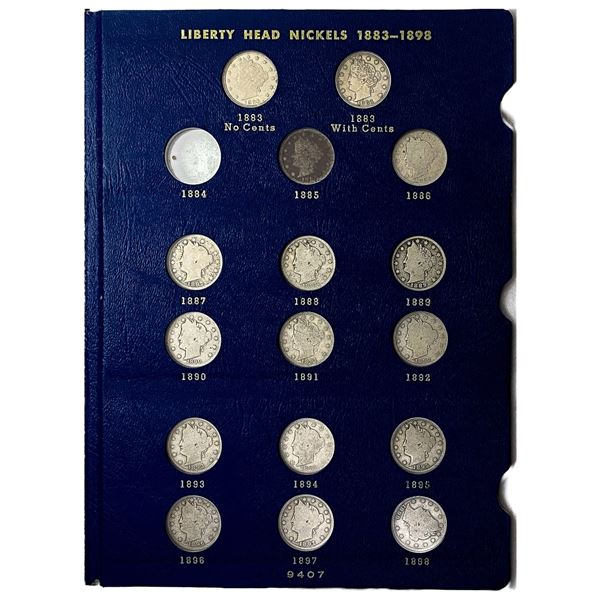 1883-1912 Near Complete V Nickel Set W/1885,1886 [31 Coins]