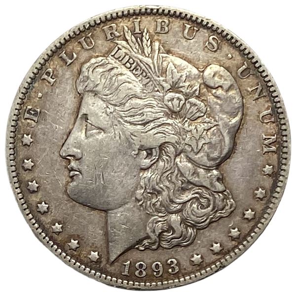 1893-O Morgan Silver Dollar XF