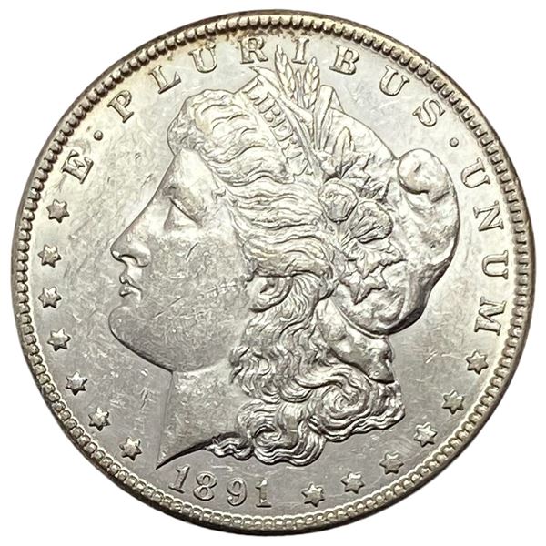 1891-CC Morgan Silver Dollar MS