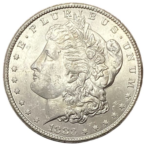 1883-CC Morgan Silver Dollar Ch BU