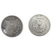 Image 2 : [2] 1883-S High Grade Key Morgan Silver Dollar [2 Coins]