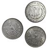 Image 2 : 1878-1890 UNC Morgan Silver Dollar [3 Coins]