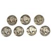 Image 2 : 1920-1924 Better Date Buffalo Nickel Lot [7 Coins]