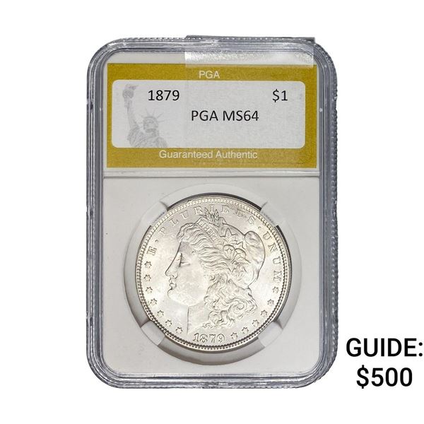 1879 Morgan Silver Dollar PGA MS64