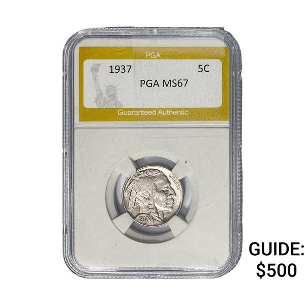 1937 Buffalo Nickel PGA MS67