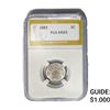 Image 1 : 1883 Shield Nickel PGA MS65