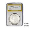 Image 1 : 1883-CC Morgan Silver Dollar PGA MS63+