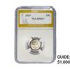 Image 1 : 1907 Barber Dime PGA MS65+