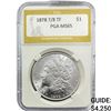 Image 1 : 1878 7/8 TF Morgan Silver Dollar PGA MS65