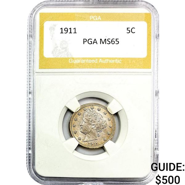 1911 Liberty Victory Nickel PGA MS65