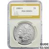 1900-S Morgan Silver Dollar PGA MS63+