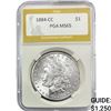 1884-CC Morgan Silver Dollar PGA MS65