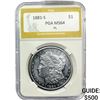 Image 1 : 1881-S Morgan Silver Dollar PGA MS64 PL